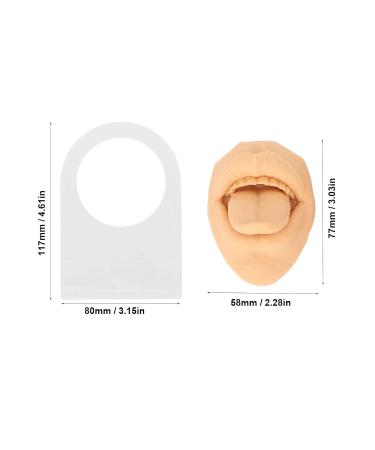 Buy Soft Tongue Mouth Model for Beginners - Piercing Tongue Model for Salon Use | International Shipping Available - Buy Online on GoSupps.com