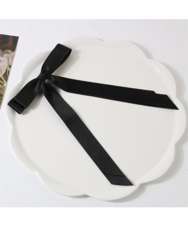 PLCPDM Sweet Long Bow Hair Clip Bow Elegant 2000s-style Bow Bunches Accessories Sweet Balletcore Milky white - Buy Online on GoSupps.com