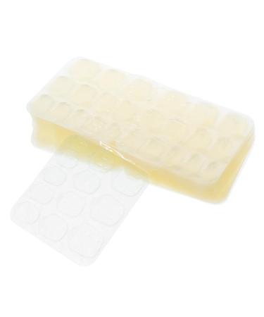 Beatifufu 50 Sheets False Nail Jelly Glue Tab Nail Glue Stickers for Nails Jelly Gel Tips Dongles Jelly Gel False Nails Glue Silica Gel Manicure
