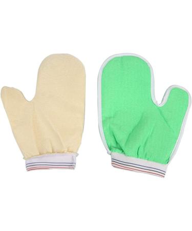 EXCEART Luxury Body Bath Pad & Exfoliating Gloves - Spa Quality Dead Skin Removal Accessories for Adults - Buy Online on GoSupps.com
