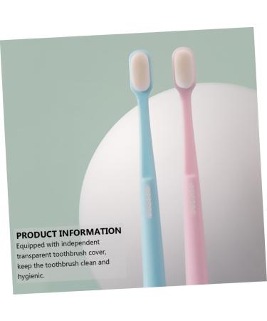 Partykindom 8-Pack Soft Toothbrush for Mothers | Gentle Manual Toothbrushes for Pregnant Women with Soft Bristles & Tongue Cleaner - Buy Online on GoSupps.com
