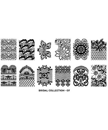 MoYou Stamping Schablon - Bridal 07 | Perfect Nail Art Stencils for International Shipping - Buy Online on GoSupps.com