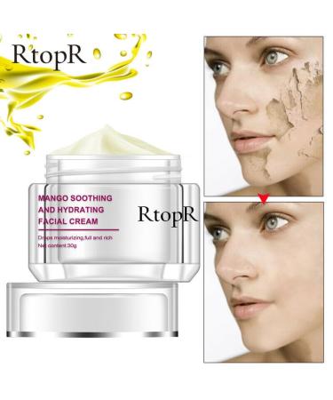RtopR Mango Soothing & Hydrating Facial Cream | Anti-Dryness & Purifying Skincare - 30g | International Shipping Available - Buy Online on GoSupps.com