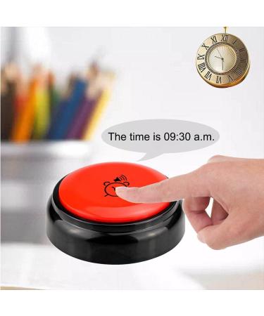 Memo24 Alarm Clock for Blind & Visually Impaired - Talking Clock with English Voice Volume Control & Batteries Included - Buy Online on GoSupps.com