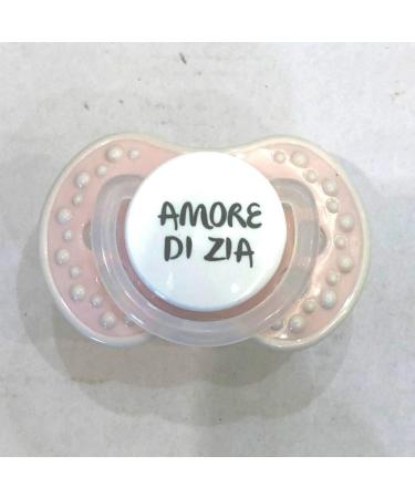 Customizable Light Pink Pacifier for 0-6 Months - International Shipping Available - Buy Online on GoSupps.com