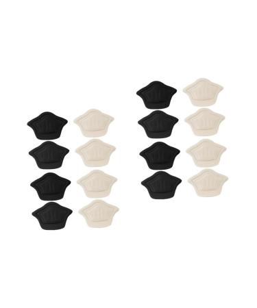 GLEAVI 8 Pairs Follow up Heel Patch for Shoes Heel Grips for Women High Heel Sneakers High Heel Protectors Insoles for Heels High Heel Insoles Foot Men and Women Net Sports Shoes Heel Pad