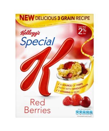 Kellogg's Special K Red Berries Lot de 5 baies rouges 320 g