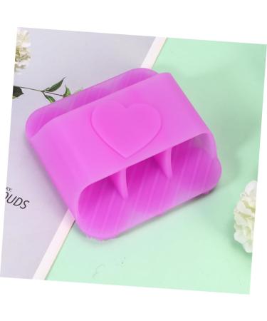 GLEAVI 2pcs Cleaning Brush Set - Hair Massage & Shampoo Brush Massager Scrubber in Purple | International Shipping Available - Buy Online on GoSupps.com