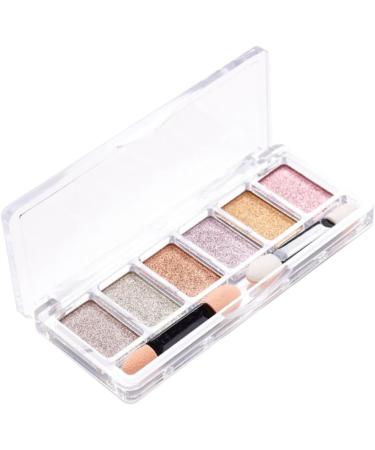 Nail Mirror Powder 6 Colours Manicure Chrome Glitter Pigment with Eyeshadow Sticks Golden  - Buy Online on GoSupps.com