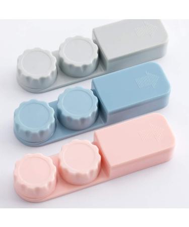 Buy Indian Chunin Contact Lens Travel Set - Pink Holder Tweezers Solution & Mirror for Women & Girls - Buy Online on GoSupps.com