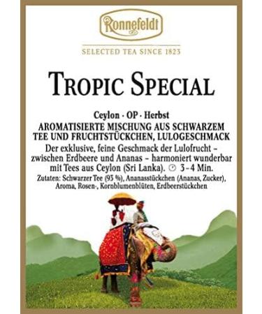  Ronnefeldt Ronnefeldt - Tropic Special - Flavored Black Tea - 100 g - Buy Online on GoSupps.com