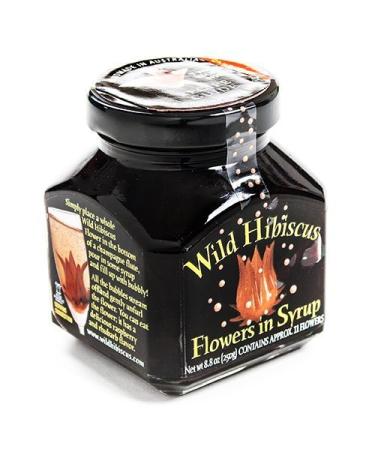 Wild Hibiscus Flowers in Syrup 250g