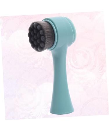 minkissy 1pc Remove Dead Skin De Doble Cara Green Color Greens Manual Face Cleansing Brush Manual Facial Brush Face Cleaning Brush Pores Facial Cleanser Cleaning Artifact Green medium - Buy Online on GoSupps.com