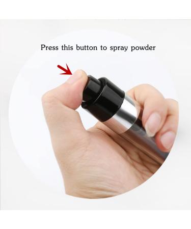 Buy Bling Toman Spray Applicator & Refillable Travel Brush | Powder Face Blush Highlight Contour & Flawless Makeup | International Shipping Available - Buy Online on GoSupps.com