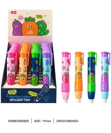  iiGEN LZ STATIONARY CO.LTD Kawaii Colorful Novelty Eraser Pen - Fruits - Buy Online on GoSupps.com