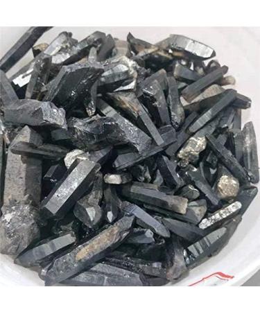 100g Rough Natural raw Gemstone Black Tourmaline Point Crystal Tumbled Wand for Natural Luster - Buy Online on GoSupps.com