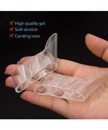 10 Pack Pinky Toe Separator for Morton's Neuroma Pain Relief | Overlapping Toe Spacers and Protectors - Buy Online on GoSupps.com