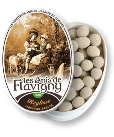 Les Anis de Flavigny - Green Anise Sweets with Licorice Flavor 50g - Sold by Unit - Buy Online on GoSupps.com