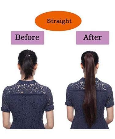 Wig Straight Ponytail Hair Extensions In Ponytail Synthetic In Ponytail Hairpieces For Women(8#) - Buy Online on GoSupps.com