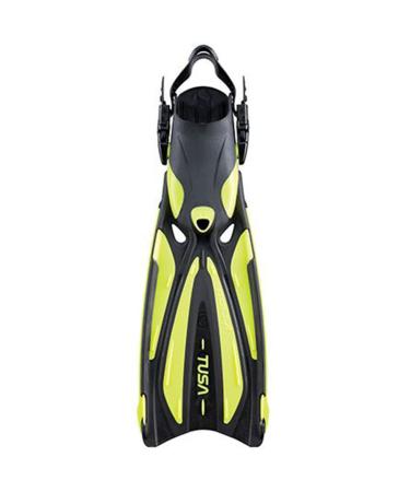 TUSA SF-22 Solla Open Heel Scuba Diving Fins Large Flash Yellow