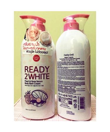 Body Bath Cream Cathy Doll Pearl & Rose Serum 500ml - Illuminate & Hydrate | Ready 2 White - Buy Online on GoSupps.com