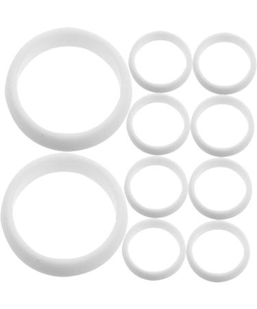 Healeved 24 Pcs Silicone Ring Rubber Silicone Ring Soft Silicone Ring Best Friend Silicone Mens Ring Men's Accessories Mens Fidget Ring Finger Jewelry Silicone Finger Ring Gym Accessories 2.6X2.6X0.7CMx3pcs Blackx3pcs - Buy Online on GoSupps.com