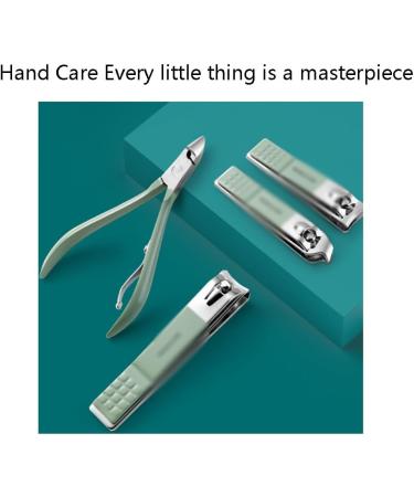 Nail Scissors Nail Clippers and Beauty Tool Portable Set for Home Workplace Outdoor Travel Gift Giving Beauty Salon Toenail Clippers Green - Buy Online on GoSupps.com