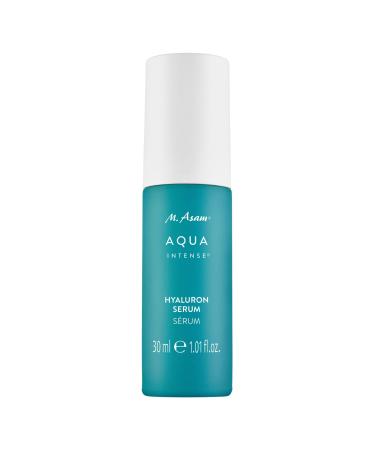 M. Asam AQUA INTENSE S rum Visage l Acide Hyaluronique (30ml) Hydratant Anti-Rides Sans Parfum Avec Ur e Centella & Ginseng Pour Peaux Sensibles Anti- ge & Anti-Imperfections
