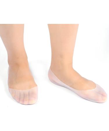 Silicone Foot Sock 1 Pair Full Length Prevent Plantar Foot Care Protector (Size L) - Buy Online on GoSupps.com