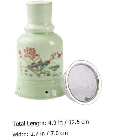 Shop Healvian Moxibustion Pot - Smoke-Free Moxa Stick Extender Holder | Ceramic Moxa Box (12.5x7cm 2PCs) for Relaxation & Massage - Buy Online on GoSupps.com