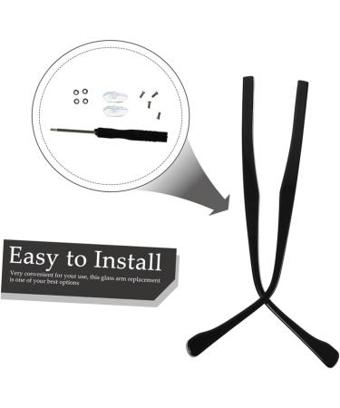 High-Quality Healeeved Glasses Repair Set - 2 Pairs of Accessories for Men & Women | Durable Arms Legs Tips & Ear Pads - Buy Online on GoSupps.com
