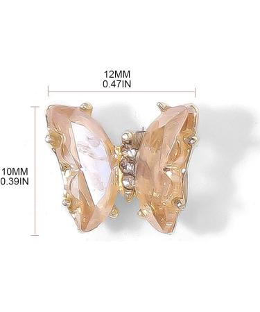 TQUXNGA Nail Art Crystal 3D s Kits for Butterfly Style Nails Jewels for Manicures fts Phones Jewelry Bag - Buy Online on GoSupps.com