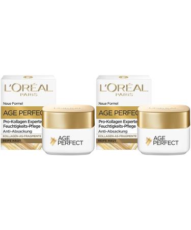 L'Or al Paris Punish eye care for ripe skin anti-aging moisturizers against age spots with collagen-as fragments Age Perfect Pro collages Expert 15 ml (pack with 2) 15 ml (2 pack)