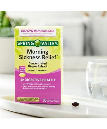 IKJ Morning Sickness Relief - Dietary Supplement with 30 Softgels | International Shipping Available - Buy Online on GoSupps.com