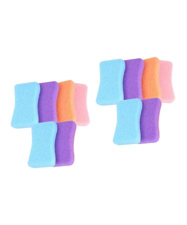 Healeved 12pi ces Pierre P dicure Exfoliante Pour limination Des Peaux Mortes Outil De Gommage Pour Couleurs Al atoires 1 unit (Lot de 1)