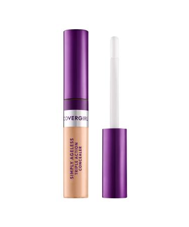 COVERGIRL Simply Ageless Triple Action Concealer, Creamy Natural, Pack of 1 - Buy Online on GoSupps.com