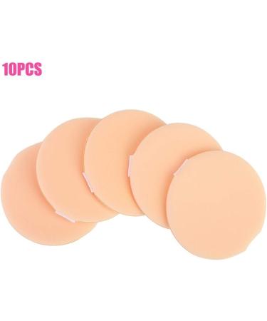 Soft Breathable Face Makeup Powder Puff BB Cream Puff - Set of 10 Non-Latex Washable Exquisite Makeup Fitting Base Firm & Tight Ribbon Comfortable Easy to Clean - Buy Online on GoSupps.com