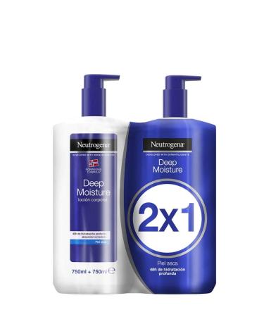 Neutrogena Loción Corporal Hidratante Profunda - 750 ml + 400 ml