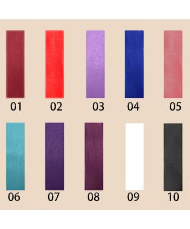 10-Color Matte Non-Stick Lip Glaze | Long-Lasting Lip Gloss & Lipstick - Buy Online on GoSupps.com