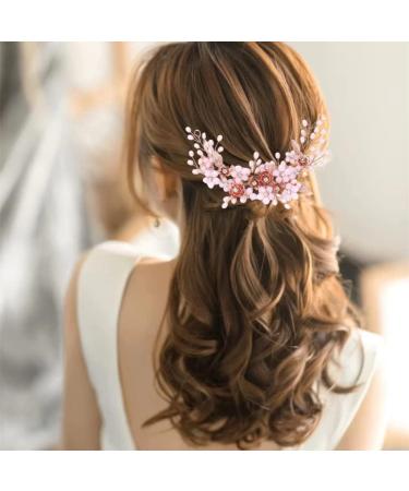 ISLHJDD Crystal Bridesmaid Hair Accessories Wedding Hair Vine Pearl Hair Clips Bridal Hair Barrettes Pins Bridal Headband - Buy Online on GoSupps.com
