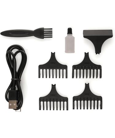 Paul Anthony 'Style Pro' USB-C Lithium Tramline Detailing & Stubble T-Bar Trimmer with LCD Display Zero mm Cutting and 4 Combs 1mm - 6mm - H5136A USB Detailer Trimmer - Buy Online on GoSupps.com