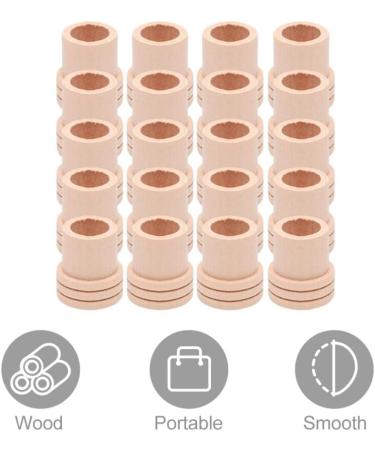 Minkissy 20-Piece Moxa Rollstock Holder Set | Fire Extinguisher Wood Moxa Stripes & Burner Lid for Moxibustion | Health & Maintenance Solutions - Buy Online on GoSupps.com