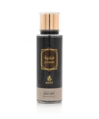 AYAT PERFUMES - Perfumed Mist 250ml - Body Mist with Oriental Scents - Arabian Fragrance For Men and Women - Made in Dubai (Jumrah)