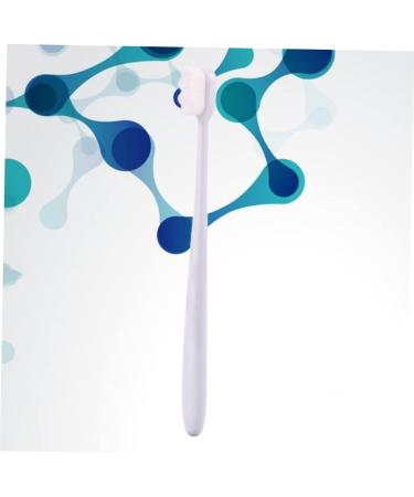 Mobestech Micro Nano Toothbrush with Dental Floss - Travel-Friendly Soft Cleaning Brush - 1 Pack - Buy Online on GoSupps.com