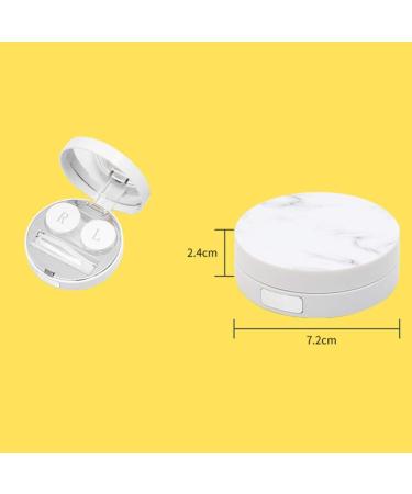 Milists Contact Lens Container & Applicator - Travel Kit with Mirror & Organizer - Sweet Invisible Golden Case for Easy Travel - Buy Online on GoSupps.com