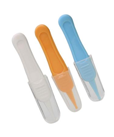 Milisten 3pcs Baby Booger Clips - Plastic Ear Nose Navel Mucus Cleaner Set - Buy Online on GoSupps.com