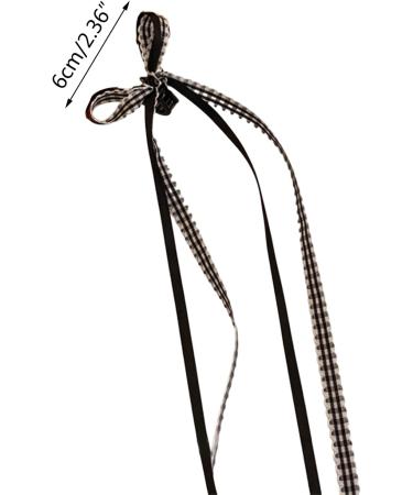 AJOIDR Bow Hair Claw with Long Tail Ribbon Hair Bows for Women Hair Styling Barrettes Clip French Ballet Style Red - Buy Online on GoSupps.com