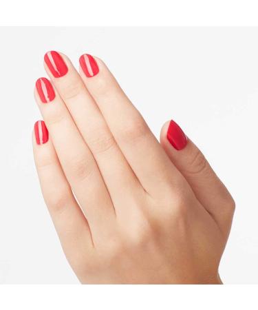 Buy OPI Nail Lacquer She's a Bad Muffuletta! – Opaque Bright Red Vegan Nail Polish | Chip Resistant Fast Drying & Streak Free - International Shipping Available - Buy Online on GoSupps.com