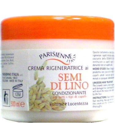 Parisienne Italia: Semi Di Lino Linseeds Hair Treatment * 500ml * 16.9fl.oz * Italian Import by Parisienne Italia