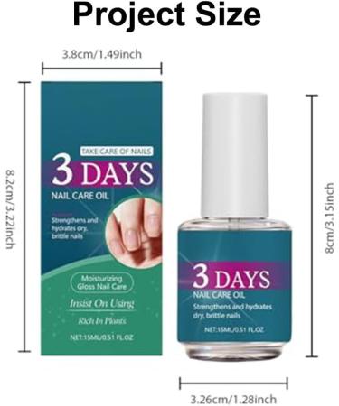 3 Days Nail Care Rozino 3 Days 3days Nail Care Liquid 16 ml Strengthening Nail Serum with Amino Acid Formula - Buy Online on GoSupps.com
